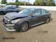 2017 Hyundai Sonata Sport with VIN 5NPE34AF4HH551926, listed as a Copart auction lot 80646275 with 60,840 mi miles and Salvage title. Bid and sale history available at DreamBid. Image 1.