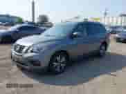 2017 Nissan Pathfinder SV with VIN 5N1DR2MM6HC913013, listed as a IAAI auction lot 42402476 with 78,188 mi miles and . Bid and sale history available at DreamBid. Image 2.