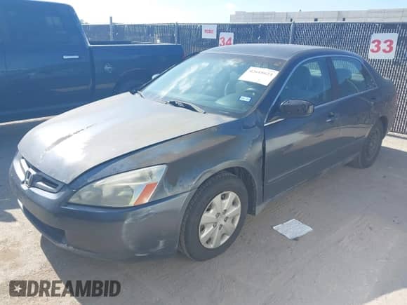 2003 Honda Accord LX with VIN 1HGCM56413A121340, listed as a IAAI auction lot 42618623 with 207,006 mi miles and . Bid and sale history available at DreamBid. Image 2.