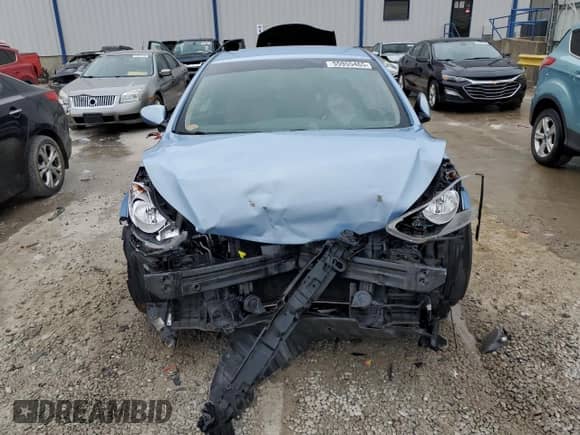 2012 Hyundai Elantra GLS with VIN KMHDH4AEXCU335884, listed as a Copart auction lot 55955465 with 89,773 mi miles and Non repairable. Bid and sale history available at DreamBid. Image 5.