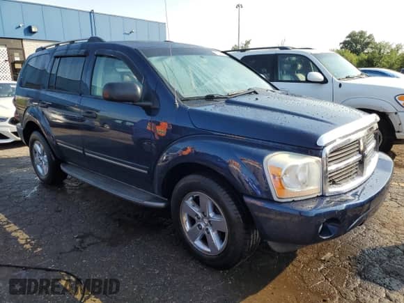 2006 Dodge Durango Limited z VIN 1D8HB58286F153328, wystawiony jako Copart lot #67234105 z przebiegiem 184 957 mil mil oraz Czysty tytuł • Clean title. Historia ofert i sprzedaży dostępna na DreamBid. Obrazek 4.