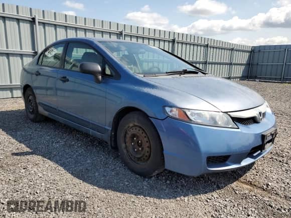 2010 Honda Civic with VIN 2HGFA1F27AH012652, listed as a Copart auction lot 69003305 with 271,494 mi miles and Clean title. Bid and sale history available at DreamBid. Image 4.