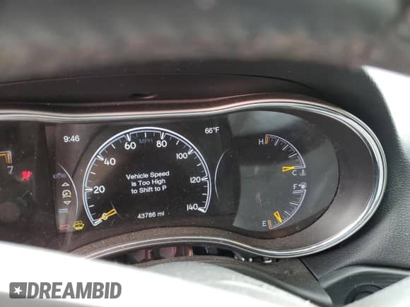 2022 Jeep Grand Cherokee Laredo E with VIN 1C4RJFAG0NC124987, listed as a Copart auction lot 46229435 with 43,786 mi miles and Salvage title. Bid and sale history available at DreamBid. Image 9.