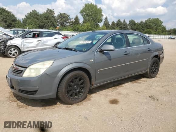 2007 Saturn Aura XE with VIN 1G8ZS57N07F225603, listed as a Copart auction lot 67826295 with 175,847 mi miles and Salvage title. Bid and sale history available at DreamBid. Image 1.