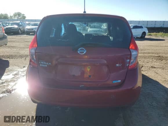 2014 Nissan Note SV z VIN 3N1CE2CP9EL412336, wystawiony jako Copart lot #84054935 z przebiegiem 92 774 mil mil oraz Nie do naprawy • Non repairable. Historia ofert i sprzedaży dostępna na DreamBid. Obrazek 6.