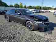 2022 BMW 5 Series 540i xDrive with VIN WBA73BJ01NWX53019, listed as a Copart auction lot 81736525 with Not provided miles and Salvage title. Bid and sale history available at DreamBid. Image 4.