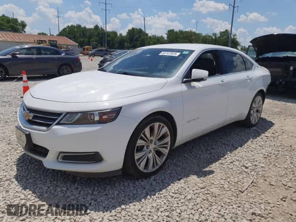 2016 Chevrolet Impala LT with VIN 2G1115S33G9201602, listed as a Copart auction lot 63747025 with 175,987 mi miles and Salvage title. Bid and sale history available at DreamBid. Image 1.