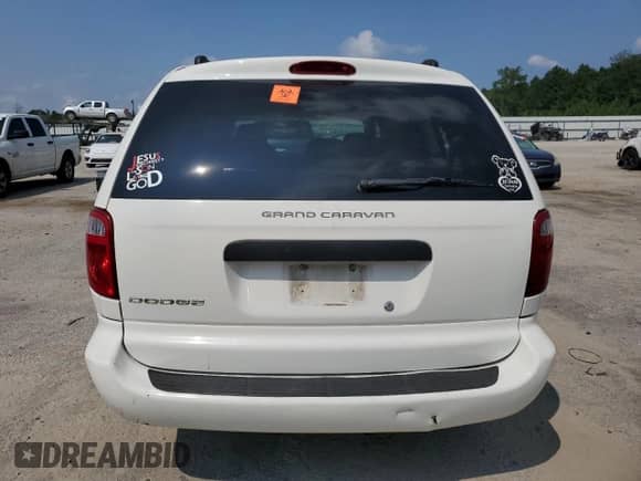 2005 Dodge Caravan SE с VIN 1D4GP24R95B183413, выставлен на аукционе Copart как лот 69291525 с пробегом Не указан миль и Списание • Salvage title. История ставок и продаж доступна на DreamBid. Изображение 6.