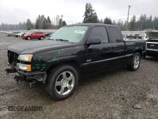 2005 Chevrolet Silverado SS с VIN 2GCEK19N451350604, выставлен на аукционе Copart как лот 84543754 с пробегом 156 533 миль миль и Списание • Salvage title. История ставок и продаж доступна на DreamBid. Изображение 1.