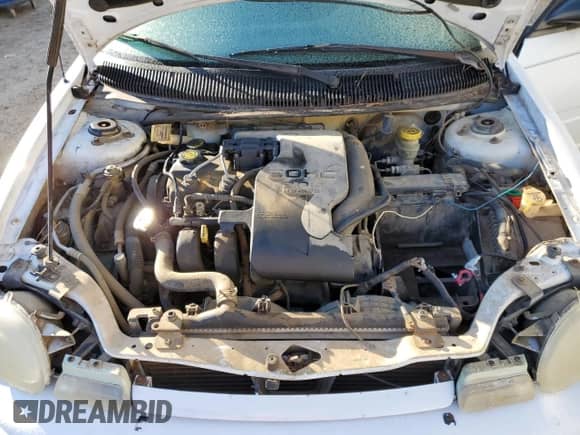 1997 Dodge Neon with VIN 1B3ES27C6VD133553, listed as a Copart auction lot 89114075 with 120,609 mi miles and Salvage title. Bid and sale history available at DreamBid. Image 12.