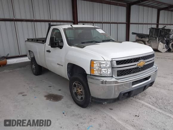2013 Chevrolet Silverado 2500HD Work Truck with VIN 1GC0CVCG4DF152332, listed as a IAAI auction lot 41439772 with 252,709 mi miles and . Bid and sale history available at DreamBid. Image 1.