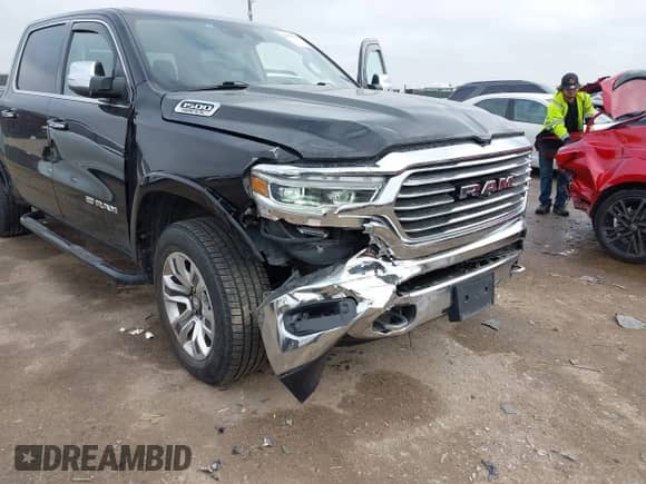 2019 Ram 1500 Longhorn with VIN 1C6SRFKT7KN518337, listed as a IAAI auction lot 41502569 with 76,226 mi miles and . Bid and sale history available at DreamBid. Image 6.