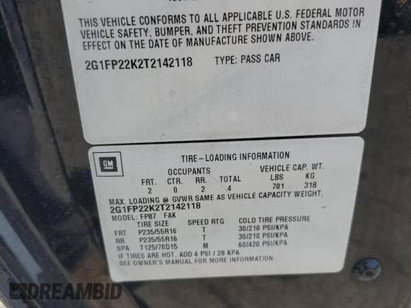 1996 Chevrolet Camaro с VIN 2G1FP22K2T2142118, выставлен на аукционе Copart как лот 67994635 с пробегом 145 402 миль миль и Чистый • Clean title. История ставок и продаж доступна на DreamBid. Изображение 12.