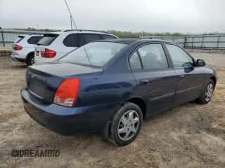 2005 Hyundai Elantra GLS z VIN KMHDN46D85U186001, wystawiony jako Copart lot #73660224 z przebiegiem 261 622 mil mil oraz Szkoda całkowita • Salvage title. Historia ofert i sprzedaży dostępna na DreamBid. Obrazek 3.