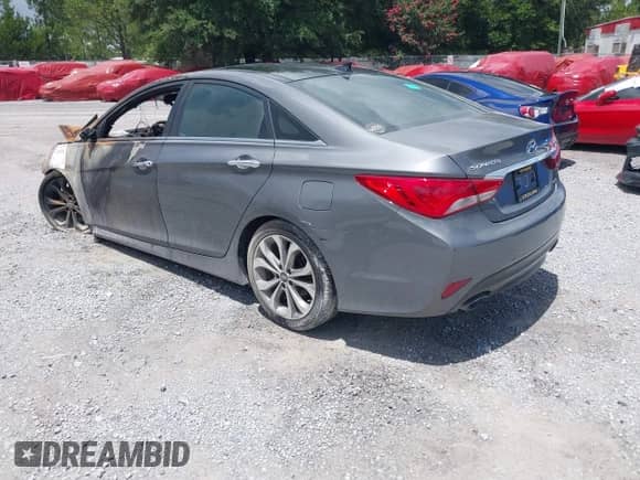 2014 Hyundai Sonata Limited z VIN 5NPEC4AB6EH870141, wystawiony jako IAAI lot #42363474 z przebiegiem Nie podano mil oraz . Historia ofert i sprzedaży dostępna na DreamBid. Obrazek 3.
