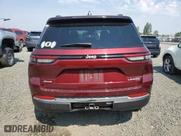 2024 Jeep Grand Cherokee Altitude X with VIN 1C4RJHAG6RC156411, listed as a Copart auction lot 70626175 with 29,687 mi miles and Salvage title. Bid and sale history available at DreamBid. Image 6.