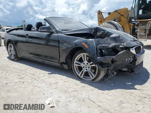 2018 BMW 4 Series 430i with VIN WBA4Z1C50JEC70399, listed as a Copart auction lot 69543475 with Not provided miles and Salvage title. Bid and sale history available at DreamBid. Image 4.