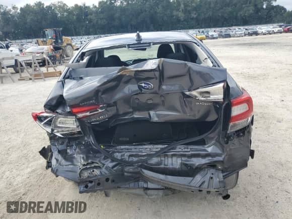 2020 Subaru Impreza Premium with VIN 4S3GKAV68L3600389, listed as a Copart auction lot 84540555 with 60,216 mi miles and Salvage title. Bid and sale history available at DreamBid. Image 6.