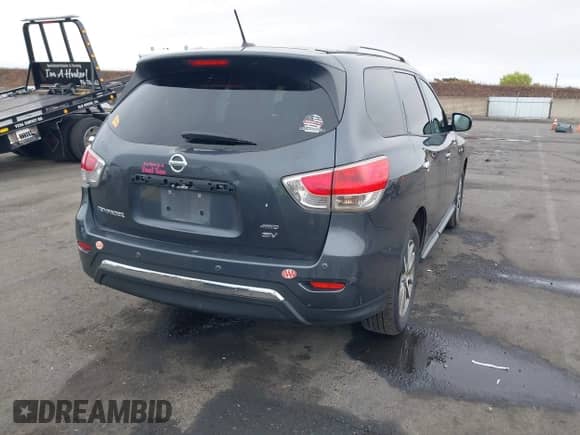2014 Nissan Pathfinder SL с VIN 5N1AR2MM6EC633316, выставлен на аукционе IAAI как лот 43353814 с пробегом 202 807 миль миль и . История ставок и продаж доступна на DreamBid. Изображение 4.