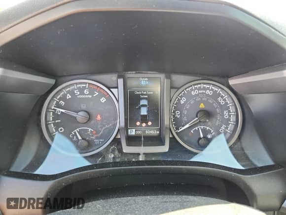 2021 Toyota Tacoma SR with VIN 3TMCZ5ANXMM439252, listed as a Copart auction lot 70420565 with 60,463 mi miles and Salvage title. Bid and sale history available at DreamBid. Image 9.