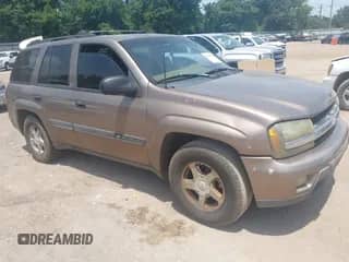 2002 Chevrolet TrailBlazer LS с VIN 1GNDS13S922447603, выставлен на аукционе IAAI как лот 42844550 с пробегом 237 278 миль миль и . История ставок и продаж доступна на DreamBid. Изображение 1.