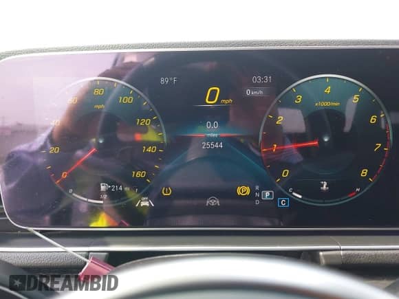 2023 Mercedes-Benz GLE 350 with VIN 4JGFB4JB3PA922922, listed as a IAAI auction lot 41930924 with 25,544 mi miles and . Bid and sale history available at DreamBid. Image 7.