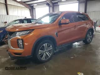 2020 Mitsubishi Outlander ES with VIN JA4AR3AU2LU011540, listed as a Copart auction lot 71298905 with 76,371 mi miles and Salvage title. Bid and sale history available at DreamBid. Image 1.