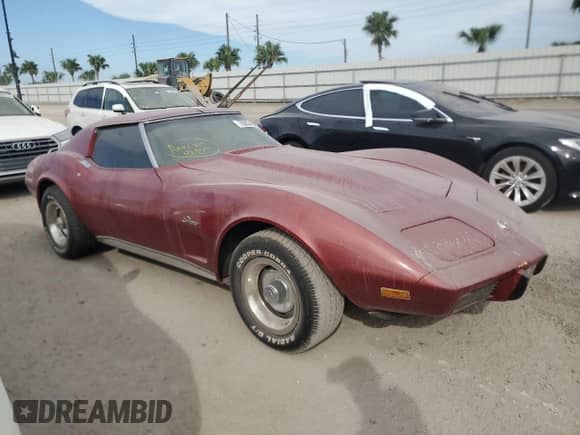 1976 Chevrolet Corvette с VIN 1Z37L6S431291, выставлен на аукционе Copart как лот 76202464 с пробегом Не указан миль и Списание • Salvage title. История ставок и продаж доступна на DreamBid. Изображение 4.
