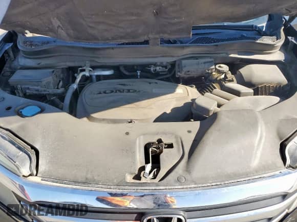 2017 Honda Pilot EX-L with VIN 5FNYF5H77HB000235, listed as a Copart auction lot 53990845 with 185,857 mi miles and Salvage title. Bid and sale history available at DreamBid. Image 12.