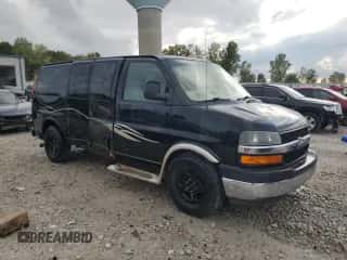 2007 Chevrolet Express Cargo YF7 Upfitter with VIN 1GBFG15T171197087, listed as a Copart auction lot 81603715 with 220,035 mi miles and Clean title. Bid and sale history available at DreamBid. Image 4.