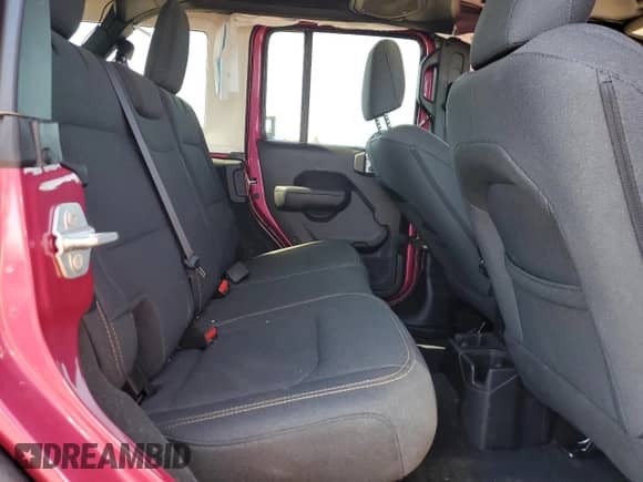 2024 Jeep Wrangler Sport S z VIN 1C4PJXDN7RW360306, wystawiony jako Copart lot #55610035 z przebiegiem 7 885 mil mil oraz Szkoda całkowita • Salvage title. Historia ofert i sprzedaży dostępna na DreamBid. Obrazek 11.