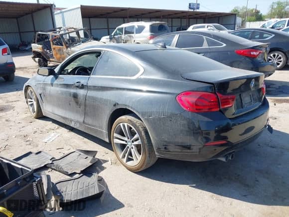 2019 BMW 4 Series 430i with VIN WBA4W3C51KAG91397, listed as a IAAI auction lot 41871270 with 108,701 mi miles and . Bid and sale history available at DreamBid. Image 3.