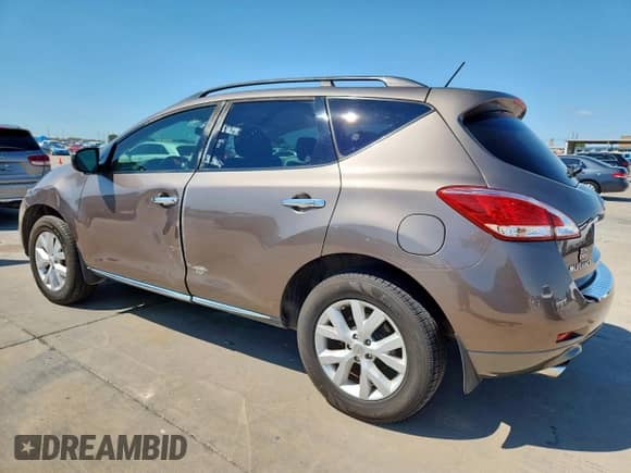 2011 Nissan Murano SL with VIN JN8AZ1MU1BW067353, listed as a Copart auction lot 71284485 with 140,028 mi miles and Salvage title. Bid and sale history available at DreamBid. Image 2.