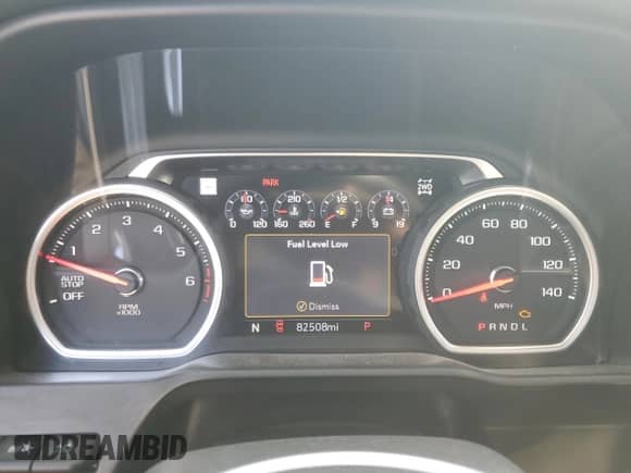 2020 Chevrolet Silverado 1500 LTZ z VIN 3GCUYGED5LG436955, wystawiony jako Copart lot #72052275 z przebiegiem 82 508 mil mil oraz Szkoda całkowita • Salvage title. Historia ofert i sprzedaży dostępna na DreamBid. Obrazek 9.