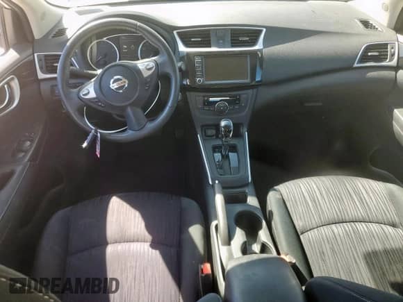 2019 Nissan Sentra SV with VIN 3N1AB7AP0KL615255, listed as a Copart auction lot 85837275 with 91,569 mi miles and Salvage title. Bid and sale history available at DreamBid. Image 8.