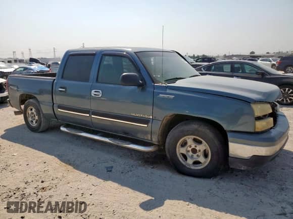 2007 Chevrolet Silverado 1500 LS with VIN 2GCEC13V471134390, listed as a Copart auction lot 80906535 with 256,061 mi miles and Salvage title. Bid and sale history available at DreamBid. Image 4.