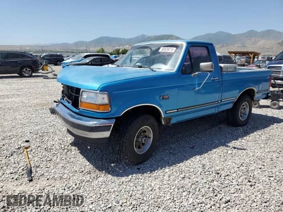 1995 Ford F-150 с VIN 1FTEF14N7SLB14630, выставлен на аукционе Copart как лот 60528215 с пробегом 212 614 миль миль и Списание • Salvage title. История ставок и продаж доступна на DreamBid. Изображение 1.