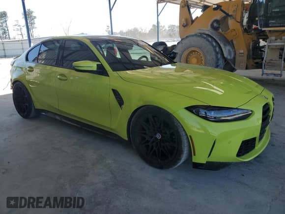 2023 BMW M3 с VIN WBS53AY05PFP21423, выставлен на аукционе Copart как лот 48802515 с пробегом 11 463 миль миль и Списание • Salvage title. История ставок и продаж доступна на DreamBid. Изображение 4.
