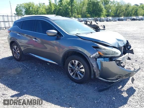 2018 Nissan Murano SV с VIN 5N1AZ2MG8JN116611, выставлен на аукционе IAAI как лот 42051307 с пробегом 94 993 миль миль и . История ставок и продаж доступна на DreamBid. Изображение 1.