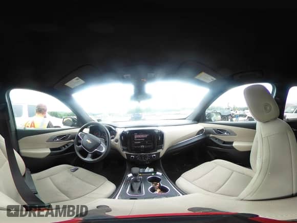 2023 Chevrolet Traverse LS with VIN 1GNEVFKW6PJ205314, listed as a IAAI auction lot 42613477 with 54,394 mi miles and . Bid and sale history available at DreamBid. Image 19.
