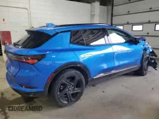 2025 Chevrolet Equinox EV RS с VIN 3GN7DSRP3SS233257, выставлен на аукционе Copart как лот 83801565 с пробегом 9 239 миль миль и Списание • Salvage title. История ставок и продаж доступна на DreamBid. Изображение 3.