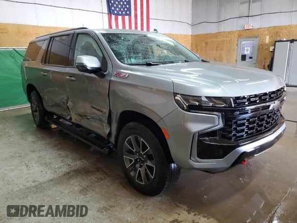 2023 Chevrolet Suburban Z71 с VIN 1GNSKDKD6PR325632, выставлен на аукционе Copart как лот 56216585 с пробегом 53 398 миль миль и Списание • Salvage title. История ставок и продаж доступна на DreamBid. Изображение 4.
