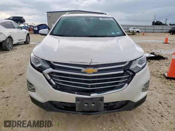 2020 Chevrolet Equinox Premier с VIN 3GNAXNEV2LS733396, выставлен на аукционе Copart как лот 69283535 с пробегом 41 486 миль миль и Списание • Salvage title. История ставок и продаж доступна на DreamBid. Изображение 5.