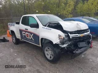 2022 Chevrolet Colorado 2WD Work Truck with VIN 1GCHSBEA4N1234377, listed as a IAAI auction lot 41854653 with 54,418 mi miles and . Bid and sale history available at DreamBid. Image 1.
