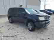 2014 Honda Pilot EX-L with VIN 5FNYF3H56EB014853, listed as a Copart auction lot 81416595 with 133,405 mi miles and Salvage title. Bid and sale history available at DreamBid. Image 4.