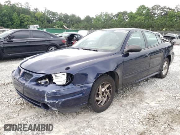 2004 Pontiac Grand Am SE with VIN 1G2NE52F04M573148, listed as a Copart auction lot 58763885 with 160,559 mi miles and Salvage title. Bid and sale history available at DreamBid. Image 1.