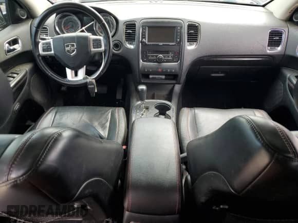 2011 Dodge Durango R/T with VIN 1D4SE6GT9BC685441, listed as a Copart auction lot 57602215 with 149,503 mi miles and Salvage title. Bid and sale history available at DreamBid. Image 8.