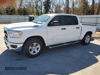 2024 Ram 1500 Big Horn with VIN 1C6RRFFG0RN137760, listed as a Copart auction lot 47359455 with 13,725 mi miles and Salvage title. Bid and sale history available at DreamBid. Image 1.