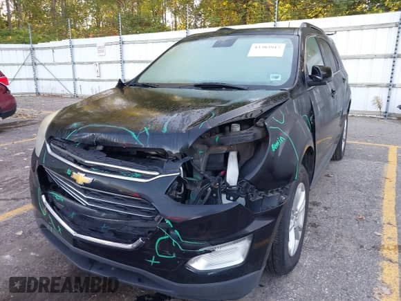 2016 Chevrolet Equinox LT with VIN 2GNALCEKXG1185767, listed as a IAAI auction lot 43303917 with 131,852 mi miles and . Bid and sale history available at DreamBid. Image 17.