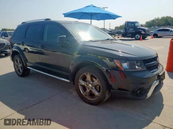 2016 Dodge Journey Crossroad Plus with VIN 3C4PDCGB1GT225908, listed as a Copart auction lot 80886185 with 168,962 mi miles and Clean title. Bid and sale history available at DreamBid. Image 4.